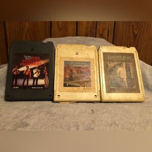 Vintage Music 8-Track Tapes Set